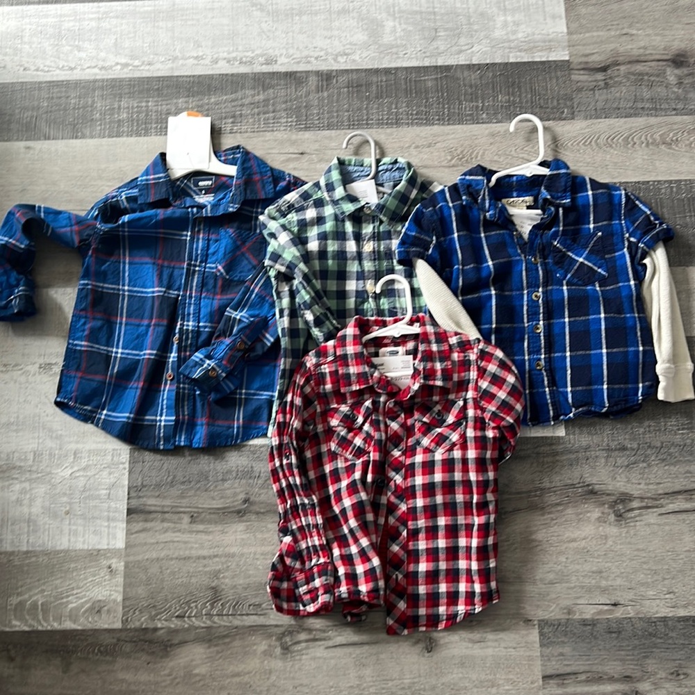 Plaid shirt bundle